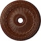 Ekena Millwork Viceroy Medallion (Canopies up to 4 7/8"), 35 1/8"OD x 4 7/8"ID x 2 1/2"P, Burnished Mahogany CM35VIBMC - alternate 1